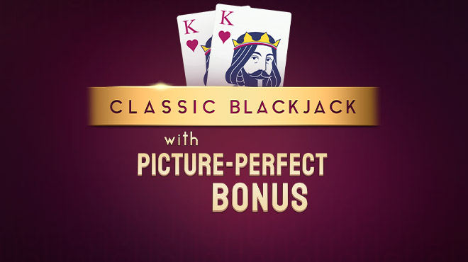 بلاك جاك الكلاسيكي مع مكافأة Picture-Perfect