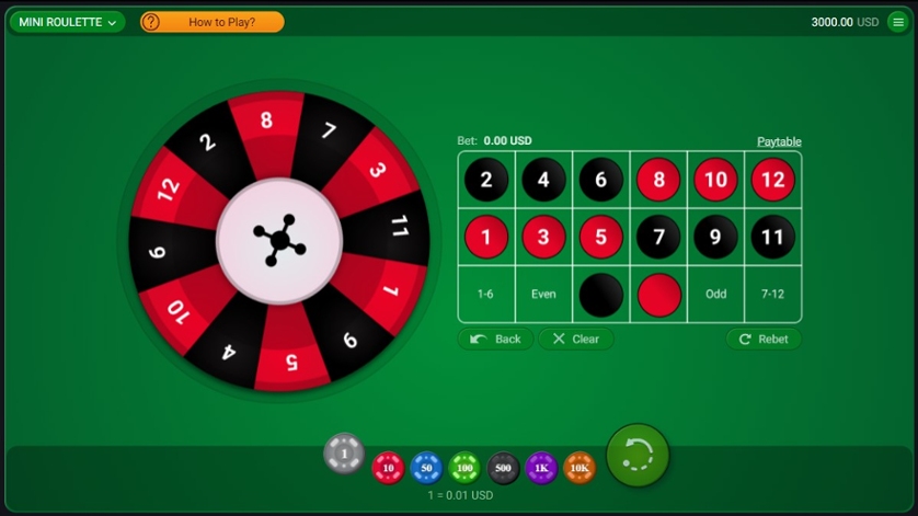 Mini Roulette