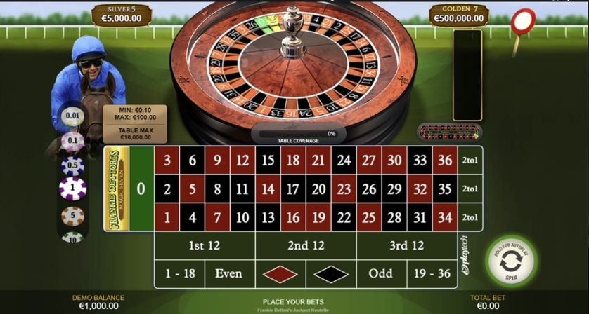 Frankie Dettori's Jackpot Roulette